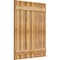 Ekena Millwork Spaced Board-n-Batten Shutters, Rough Sawn Western Red Cedar, 34 3/4W x 43H, PR RBS06S35X043RWR - alternate 2